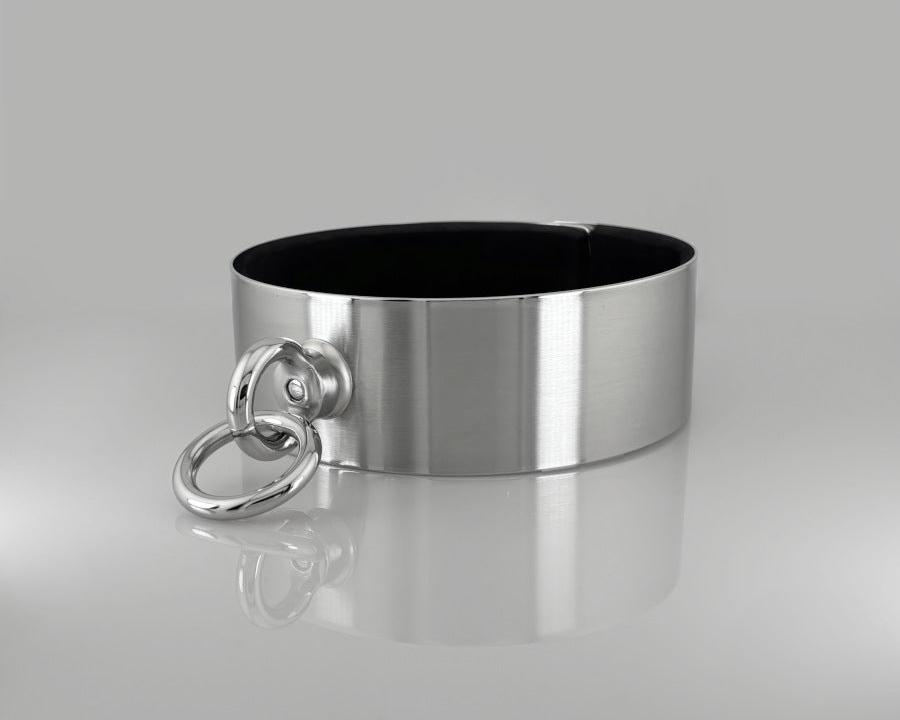 BDSM Halsband classic – Träume aus Edelstahl