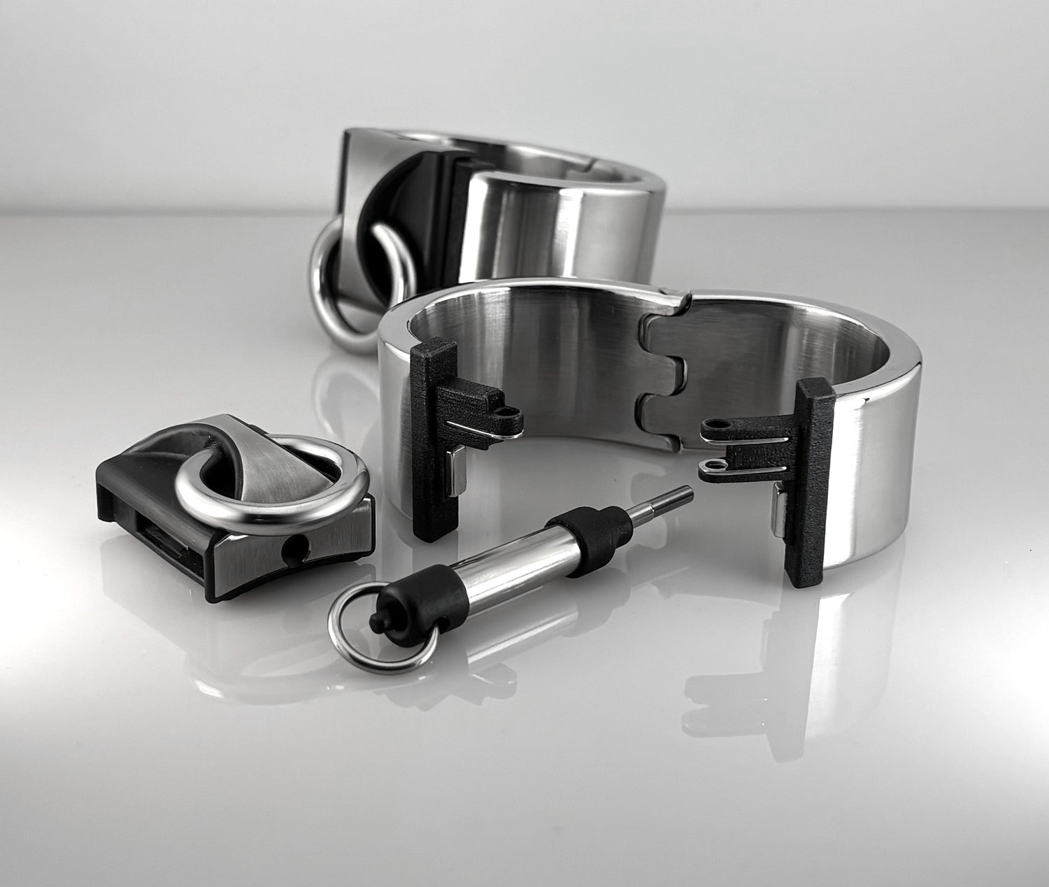 Handfesseln Edelstahl für Sub